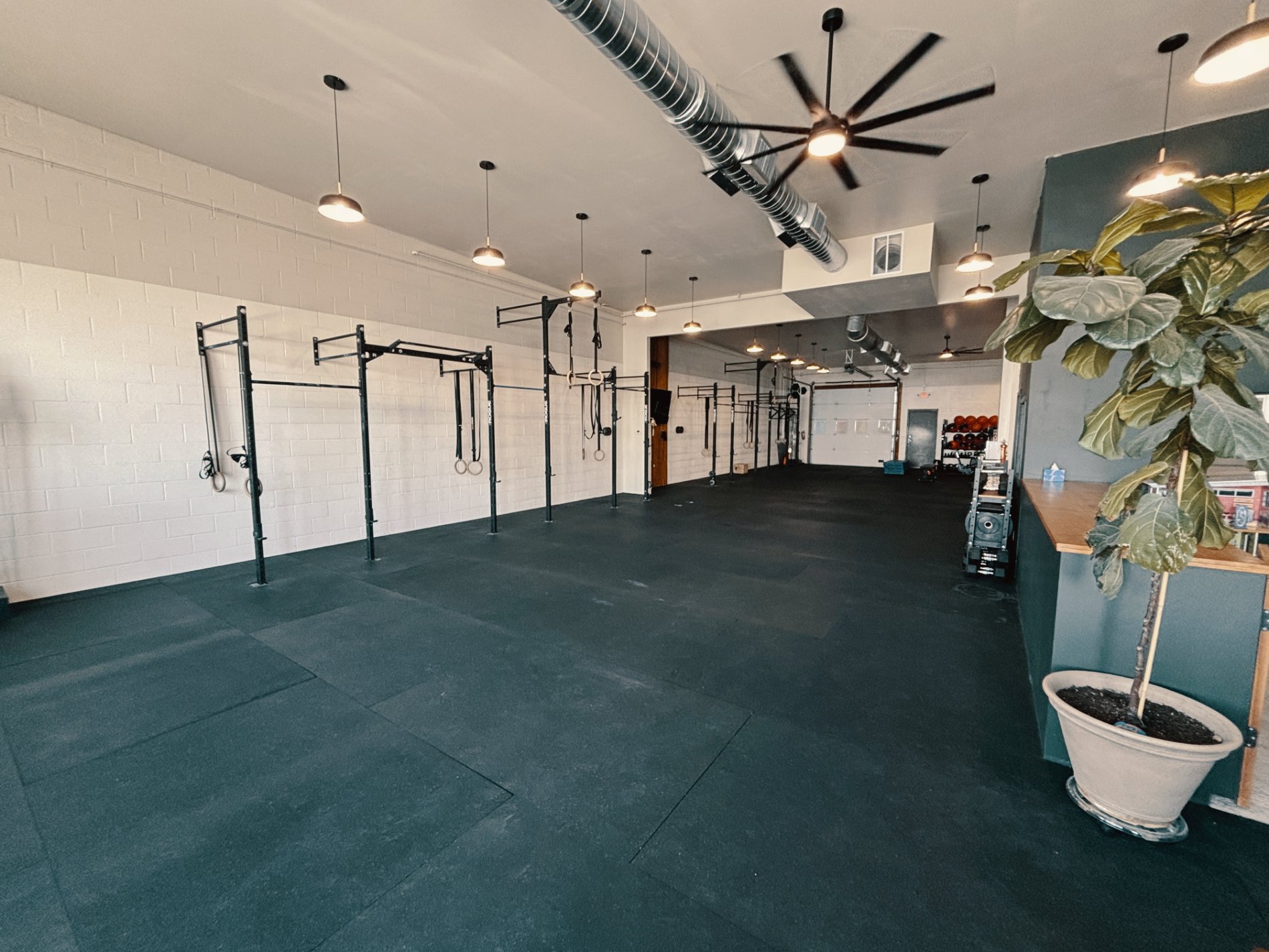 The Timber & Steel gym floor in downtown Nampa