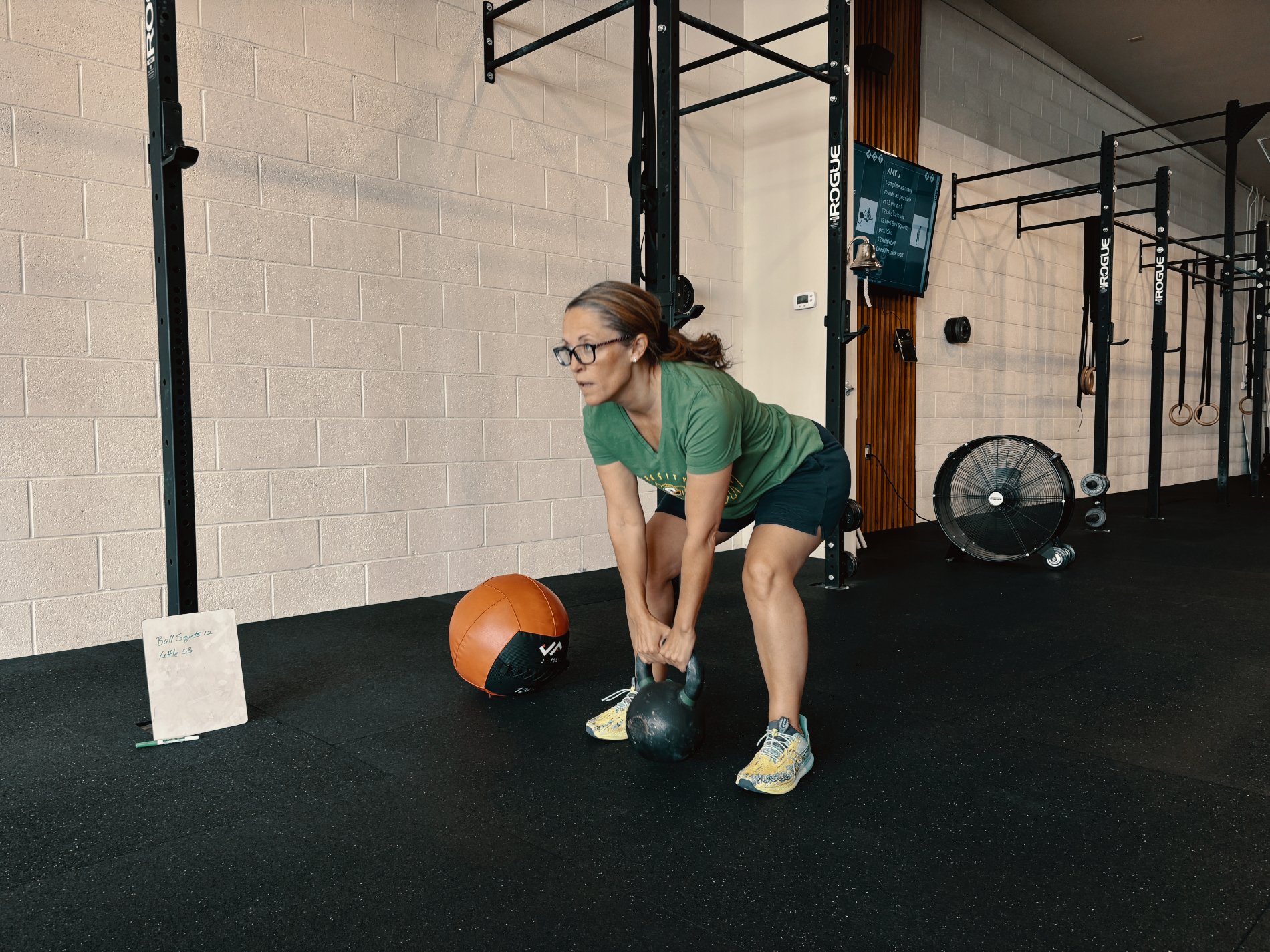 Amy training at Timber & Steel